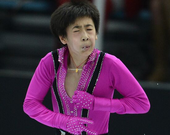 Figure skating. Junior Grand Prix finals. Men