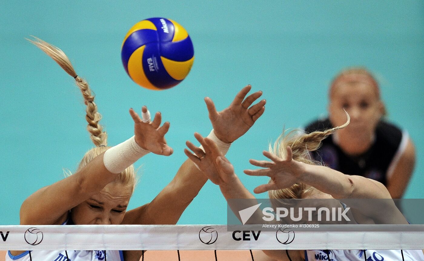 Volleyball. Women's Champions League. Dinamo vs. Lokomotiv