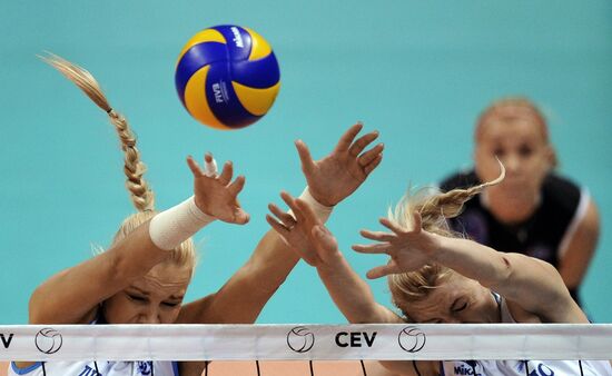 Volleyball. Women's Champions League. Dinamo vs. Lokomotiv