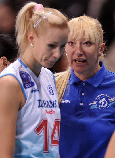 Volleyball. Women's Champions League. Dinamo vs. Lokomotiv