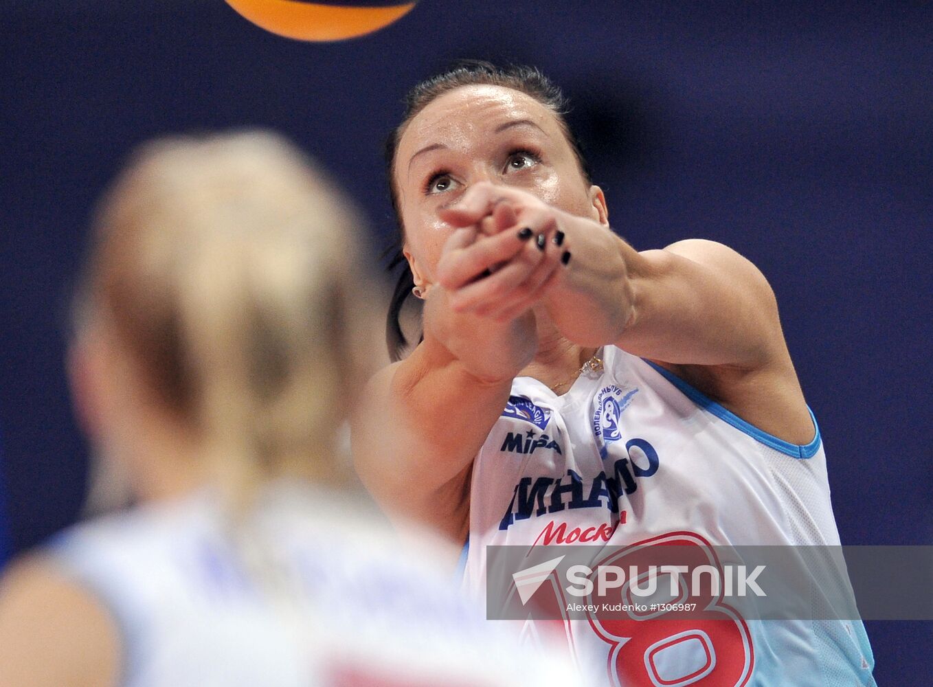 Volleyball. Women's Champions League. Dinamo vs. Lokomotiv