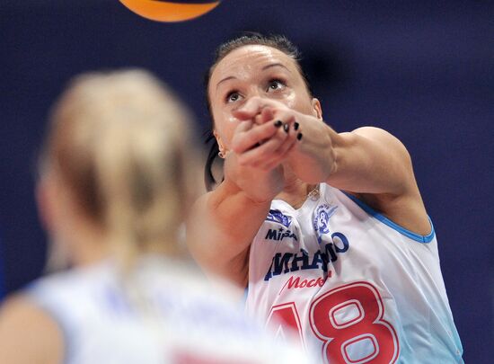 Volleyball. Women's Champions League. Dinamo vs. Lokomotiv