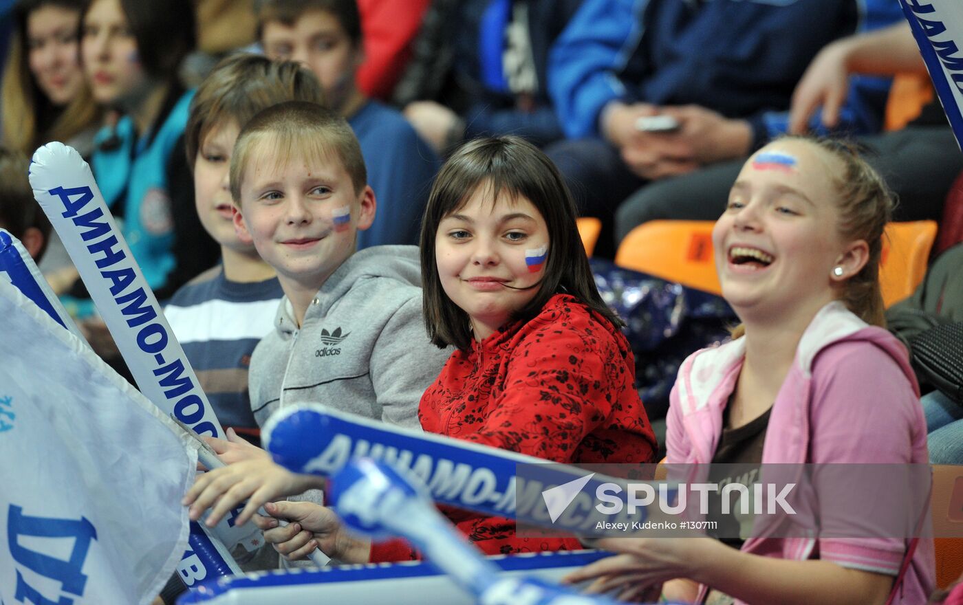 Volleyball. Women's Champions League. Dinamo vs. Lokomotiv