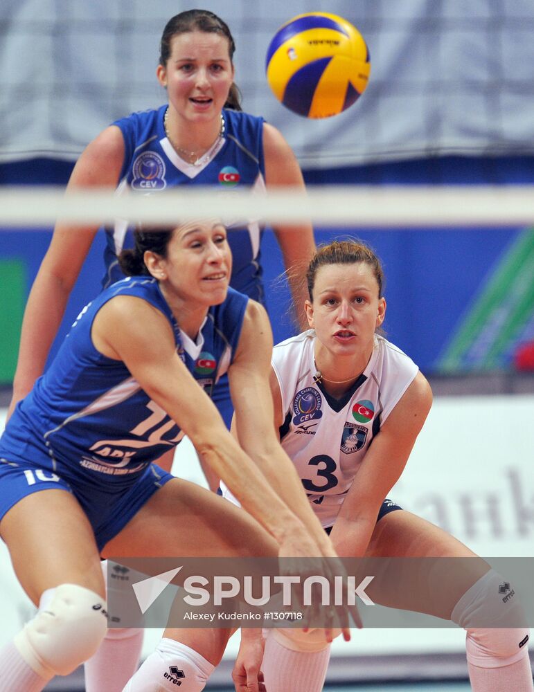 Volleyball. Women's Champions League. Dinamo vs. Lokomotiv