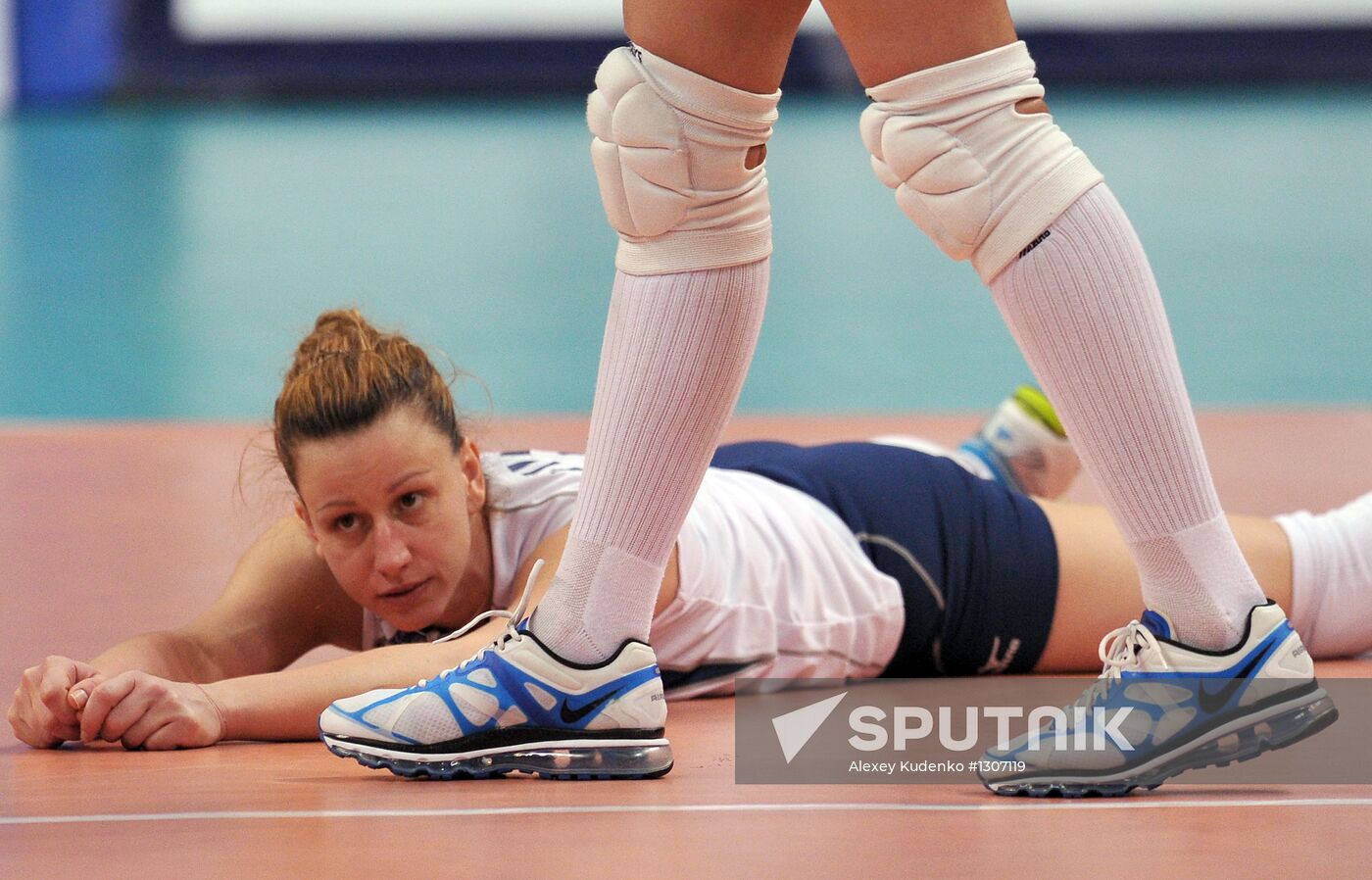 Volleyball. Women's Champions League. Dinamo vs. Lokomotiv