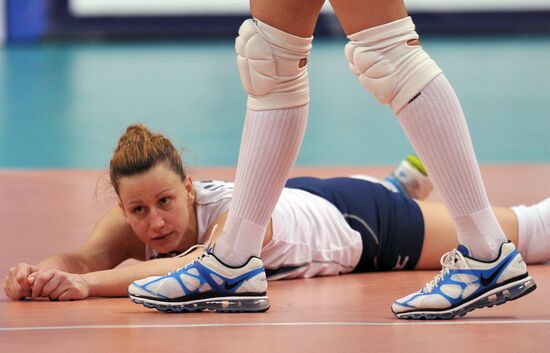 Volleyball. Women's Champions League. Dinamo vs. Lokomotiv