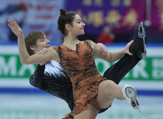 Figure Skating. Junior Grand Prix Finals. Ice dancing