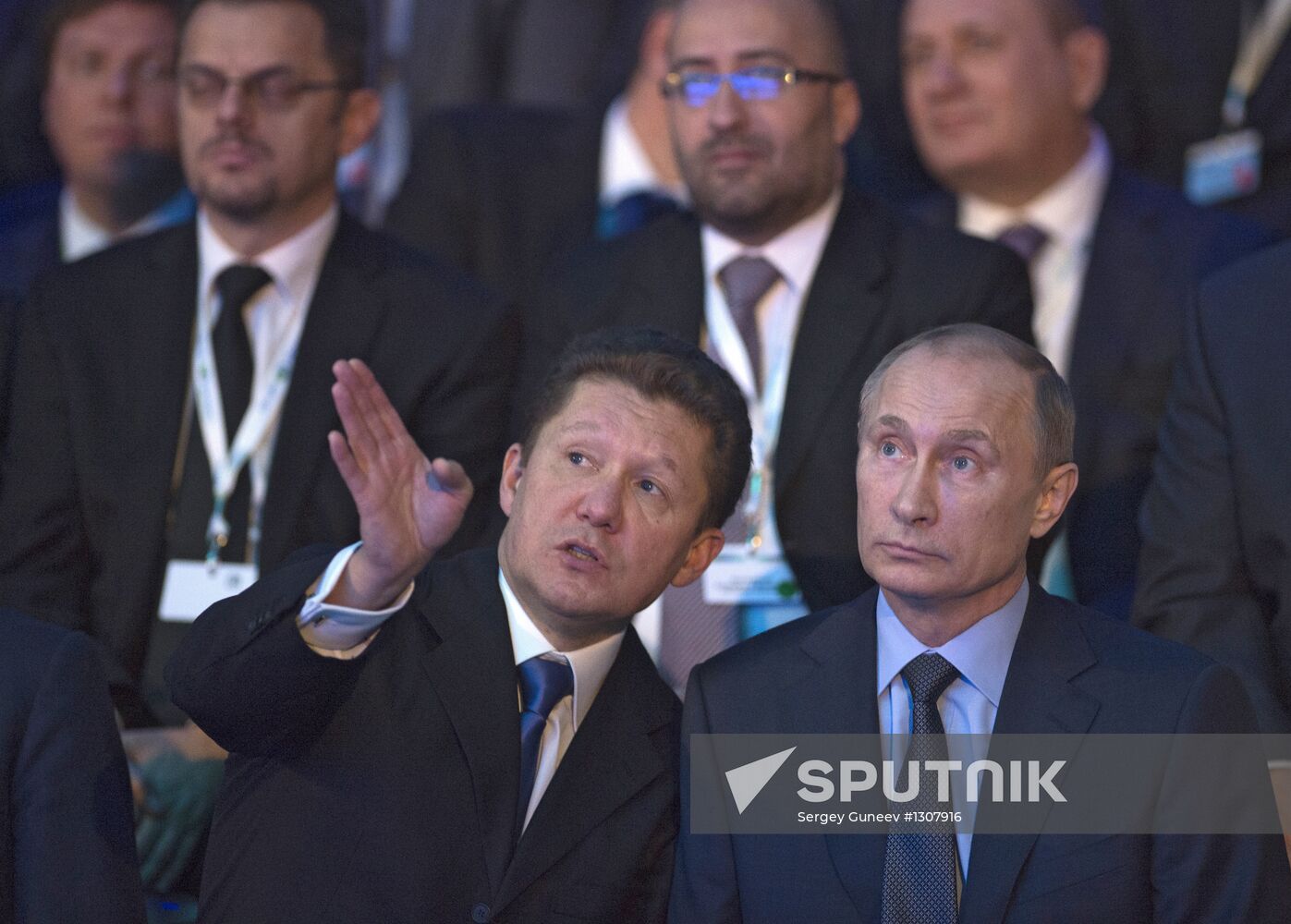 Vladimir Putin at launch ceremony for South Stream construction