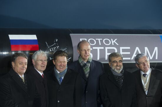 South Stream construction kicks off