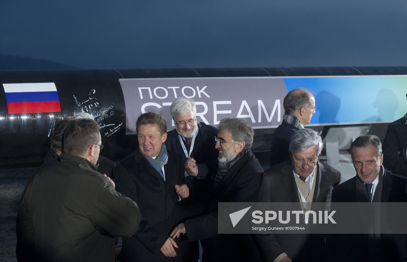 South Stream construction kicks off