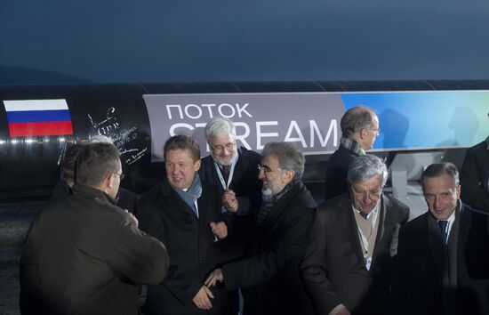 South Stream construction kicks off