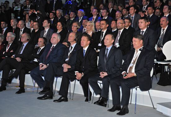 Vladimir Putin at launch ceremony for South Stream construction