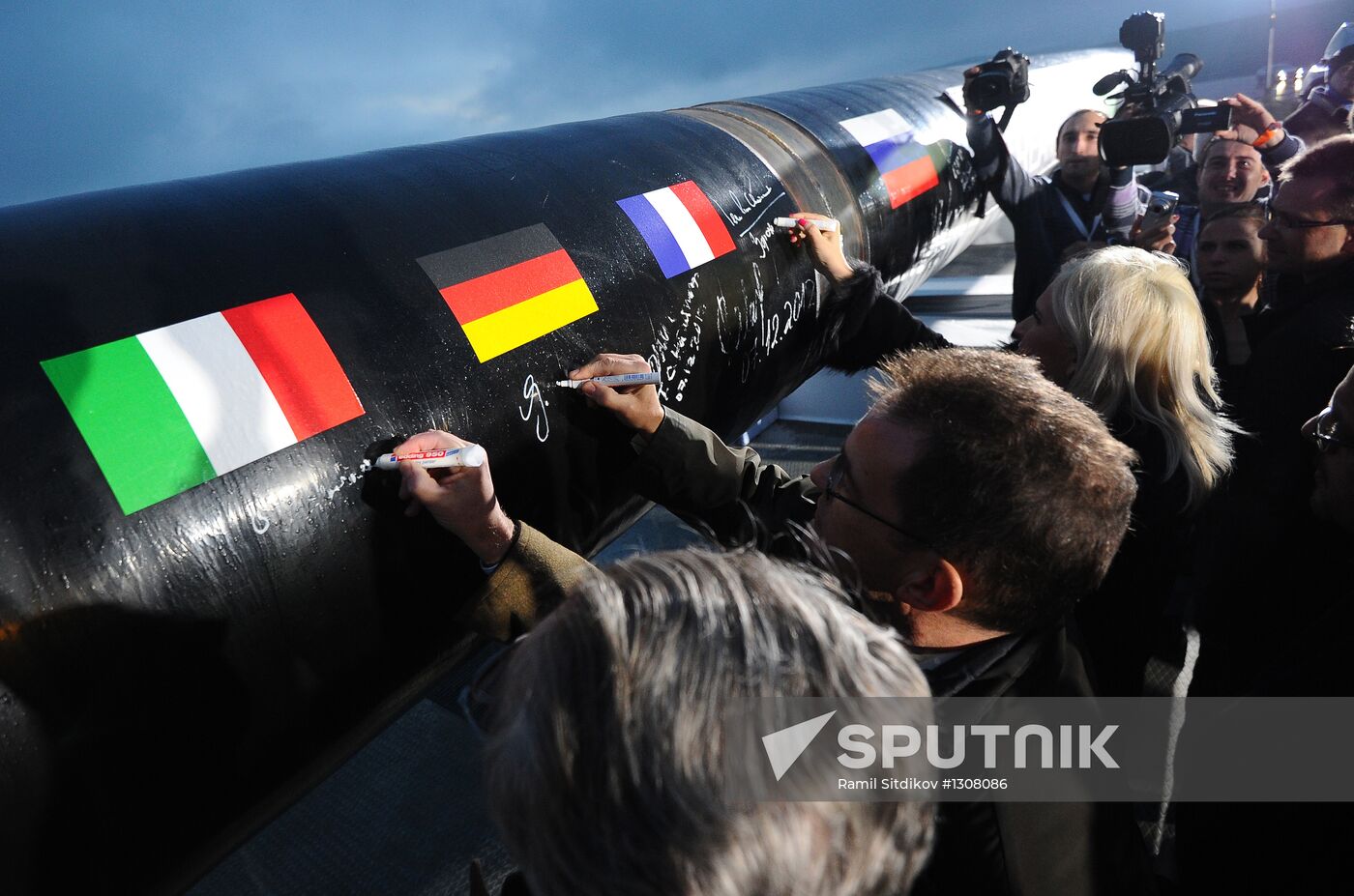 South Stream construction kicks off
