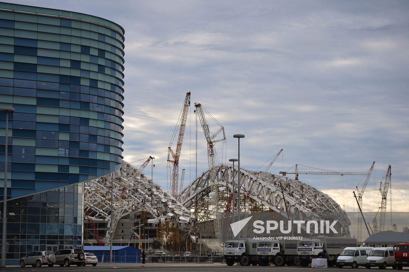 Construction of Olympic facilities in Imereti Valley in Sochi