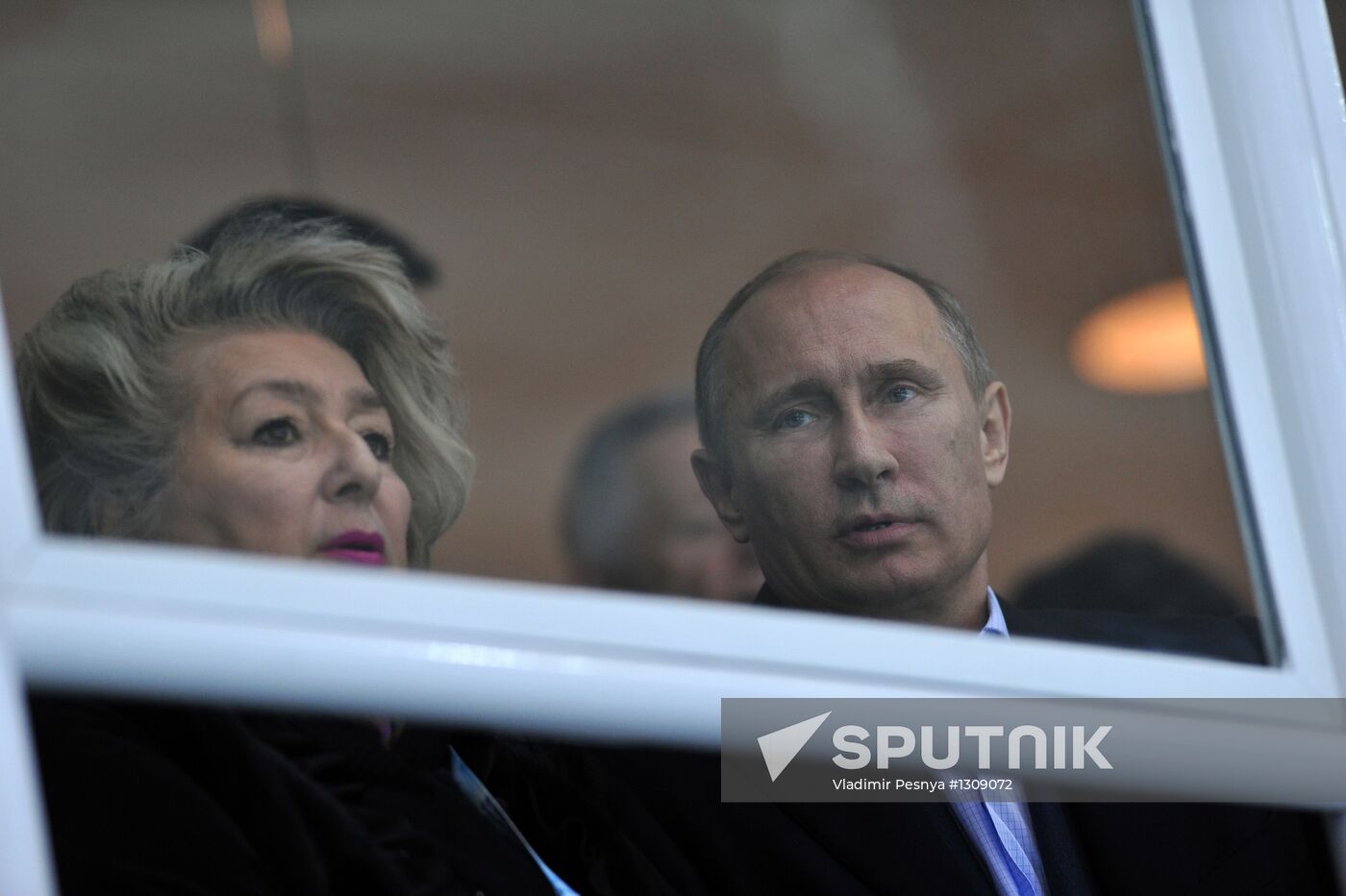 Vladimir Putin attends several events in Krasnoyarsk Territory
