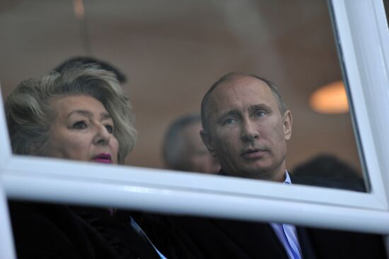 Vladimir Putin attends several events in Krasnoyarsk Territory