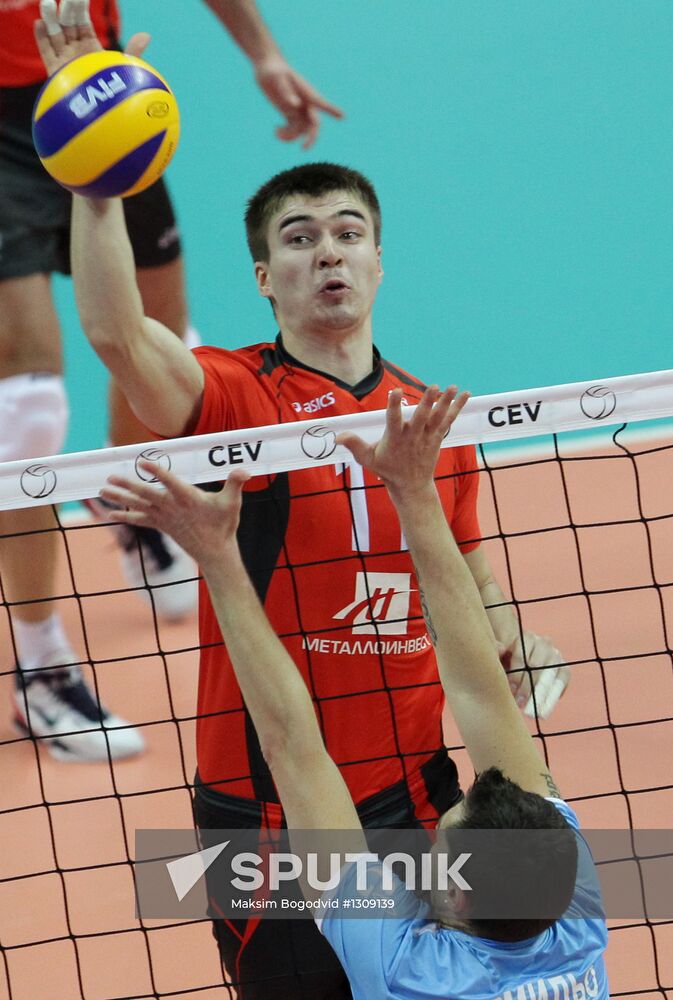 Volleyball Superleague. Zenit-Kazan vs. Belogorye