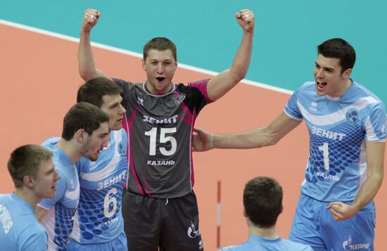Volleyball Superleague. Zenit-Kazan vs. Belogorye