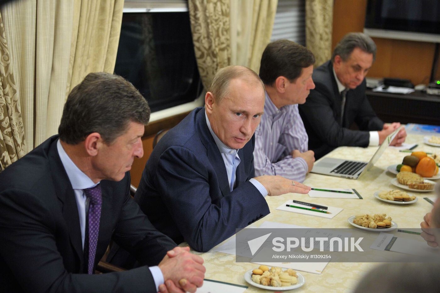 Vladimir Putin holds a number of events in Krasnodar Territory