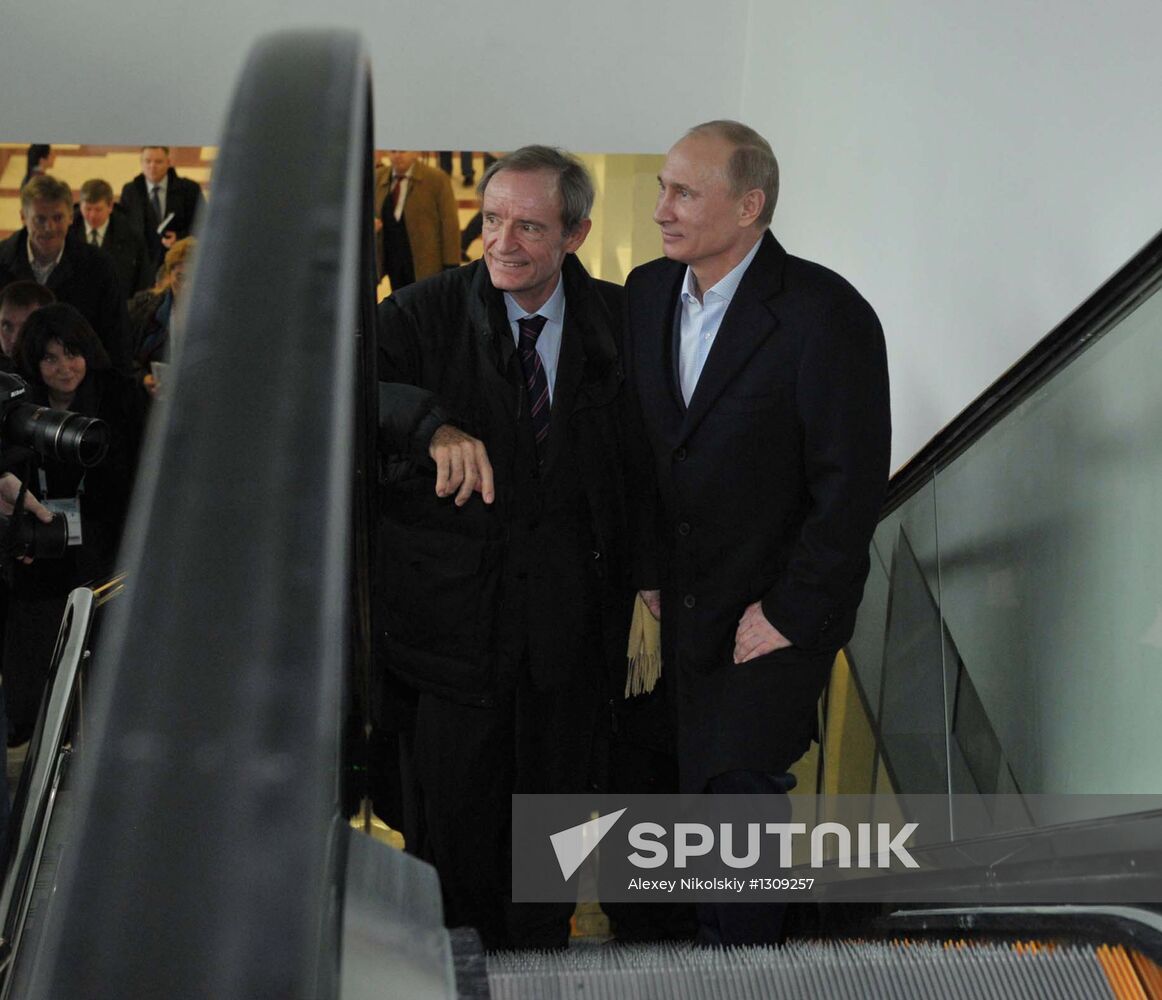 Vladimir Putin holds a number of events in Krasnodar Territory