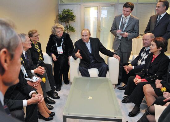 Vladimir Putin holds a number of events in Krasnodar Territory