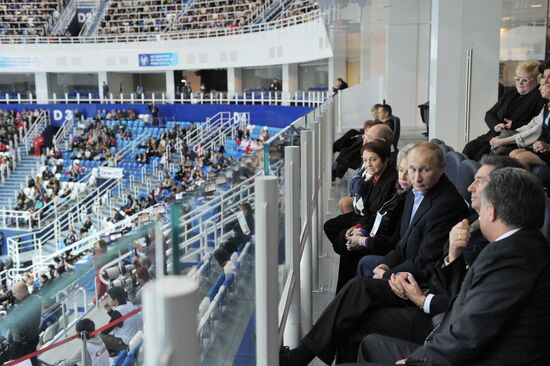 Vladimir Putin holds a number of events in Krasnodar Territory