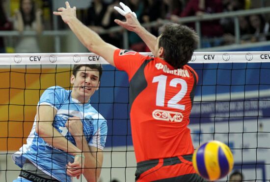 Volleyball Superleague. Zenit-Kazan vs. Belogorye