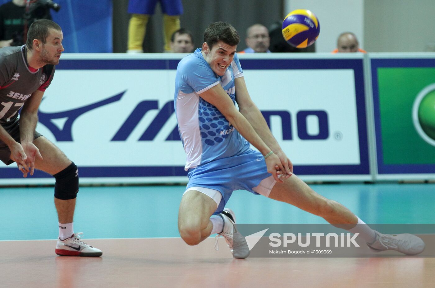 Volleyball Superleague. Zenit-Kazan vs. Belogorye