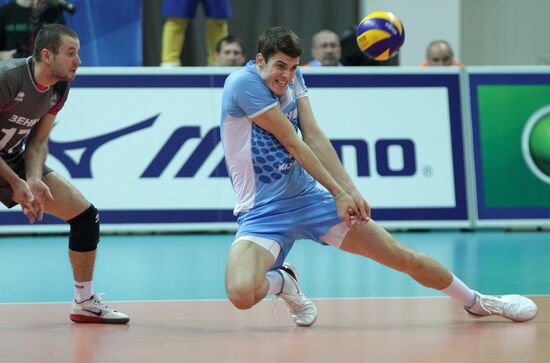 Volleyball Superleague. Zenit-Kazan vs. Belogorye