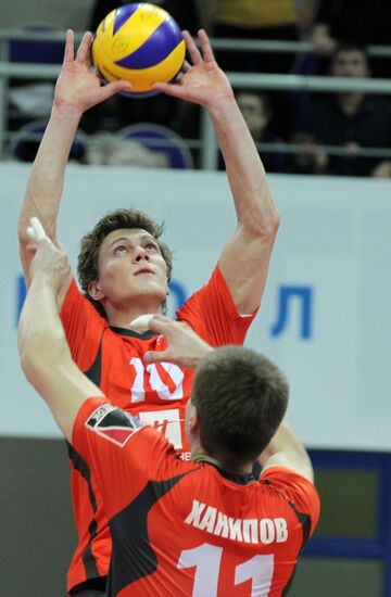 Volleyball Superleague. Zenit-Kazan vs. Belogorye