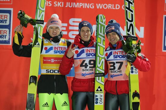 FIS Ski Jumping World Cup. First round. Day two