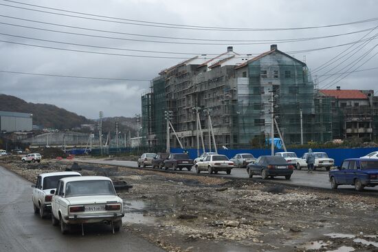 Construction of Olympic facilities in Imereti Valley in Sochi