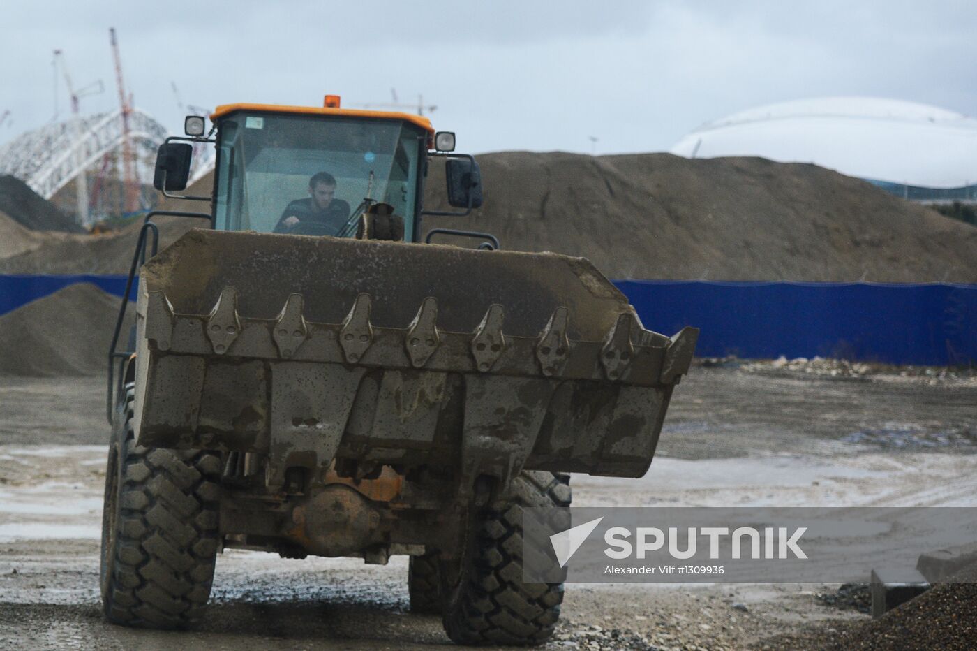 Construction of Olympic facilities in Imereti Valley in Sochi