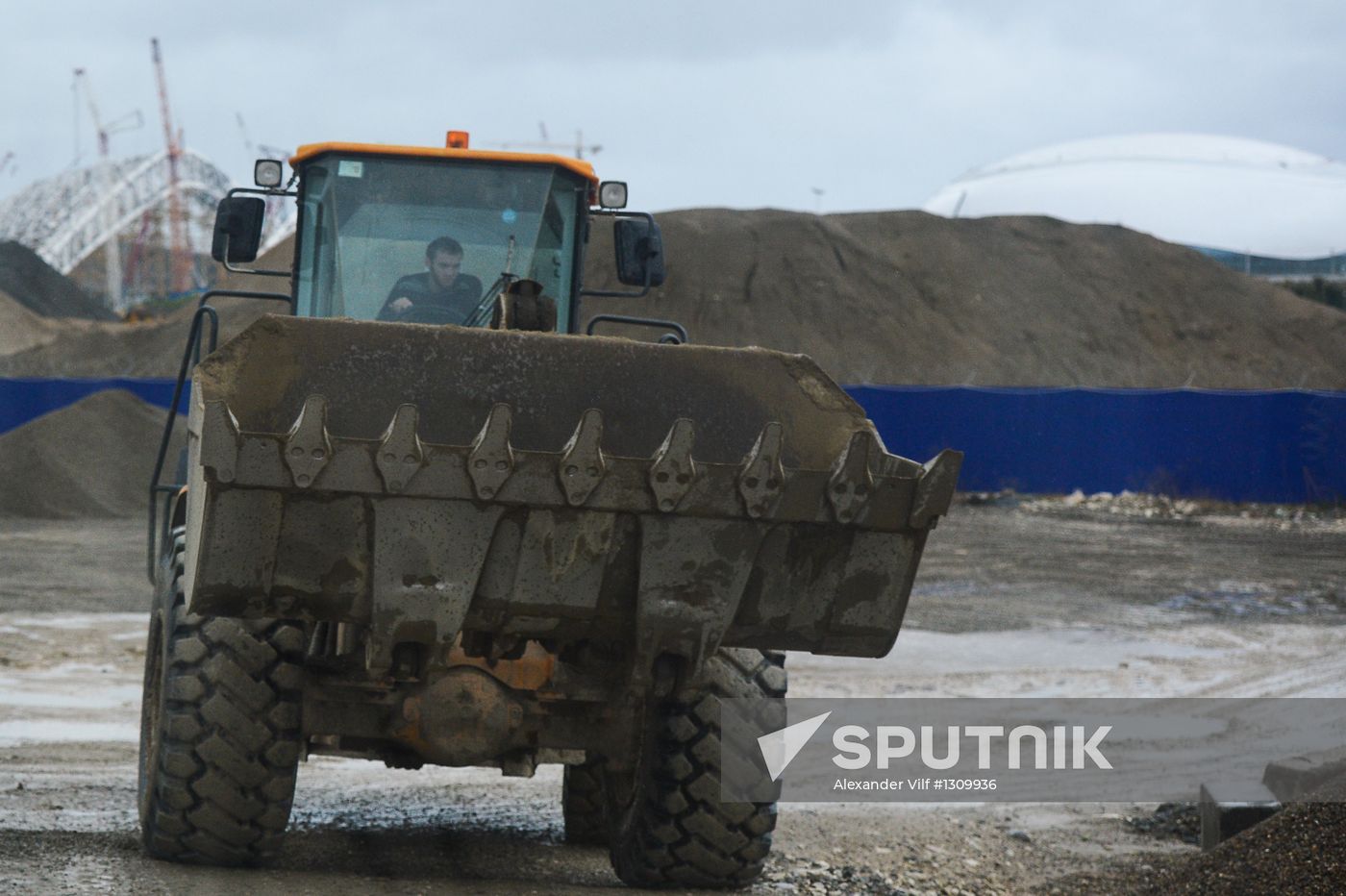 Construction of Olympic facilities in Imereti Valley in Sochi
