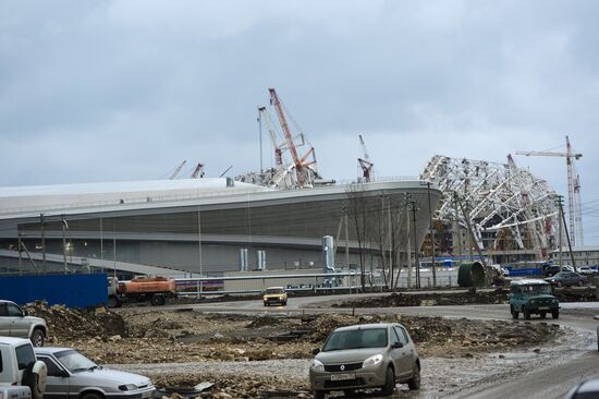 Construction of Olympic facilities in Imereti Valley in Sochi