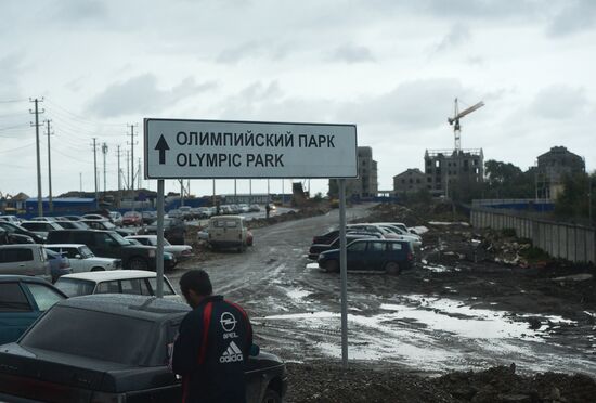 Construction of Olympic facilities in Imereti Valley in Sochi