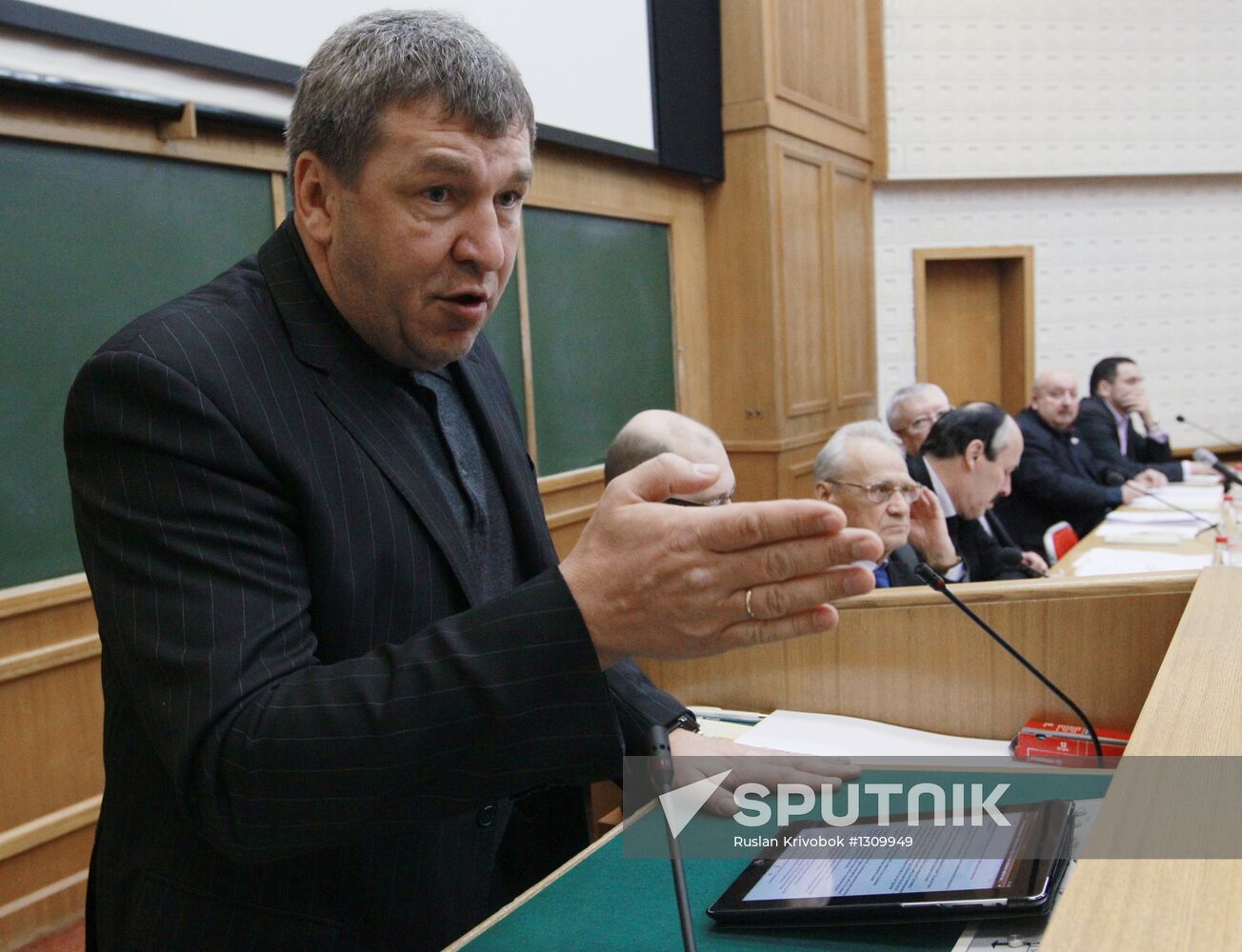 Meeting with Vladimir Putin's election campaign activists