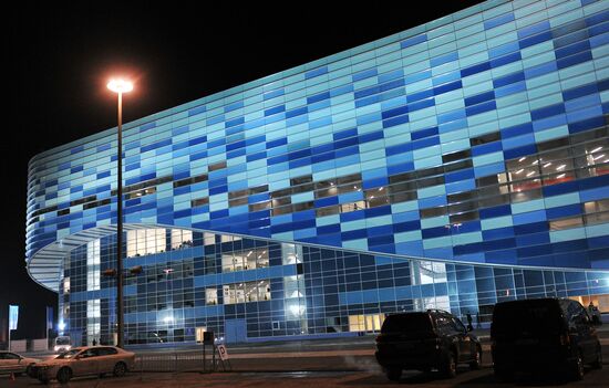 Construction of Olympic facilities in Sochi's Imeretin Valley