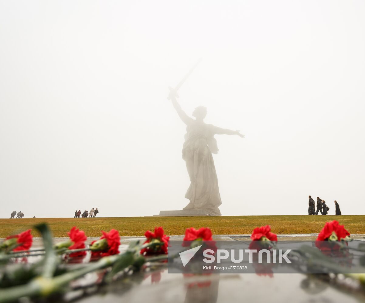Motherland Monument on Mamayev Hill, Volgograd
