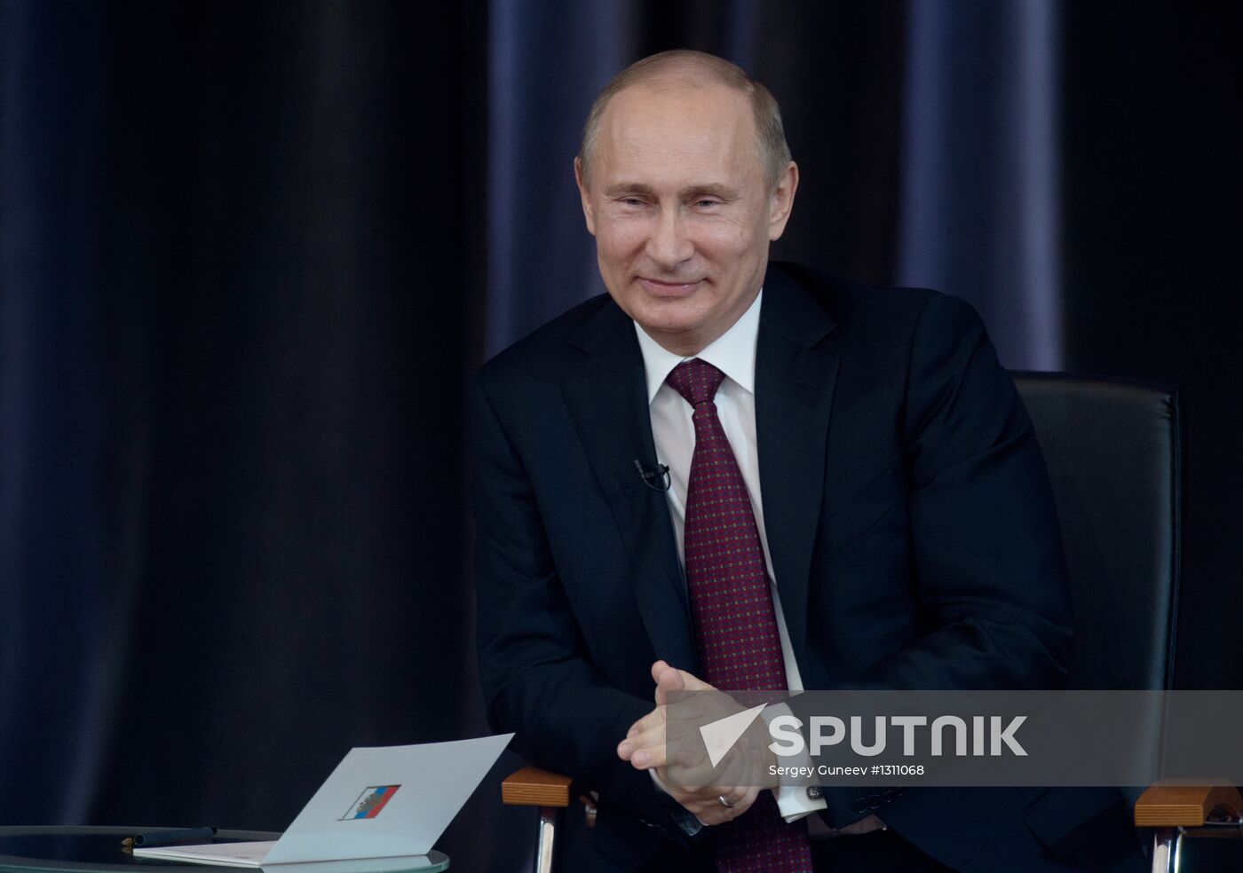 President Vladimir Putin meets with his representatives