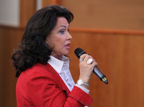 Meeting with Vladimir Putin's election campaign activists