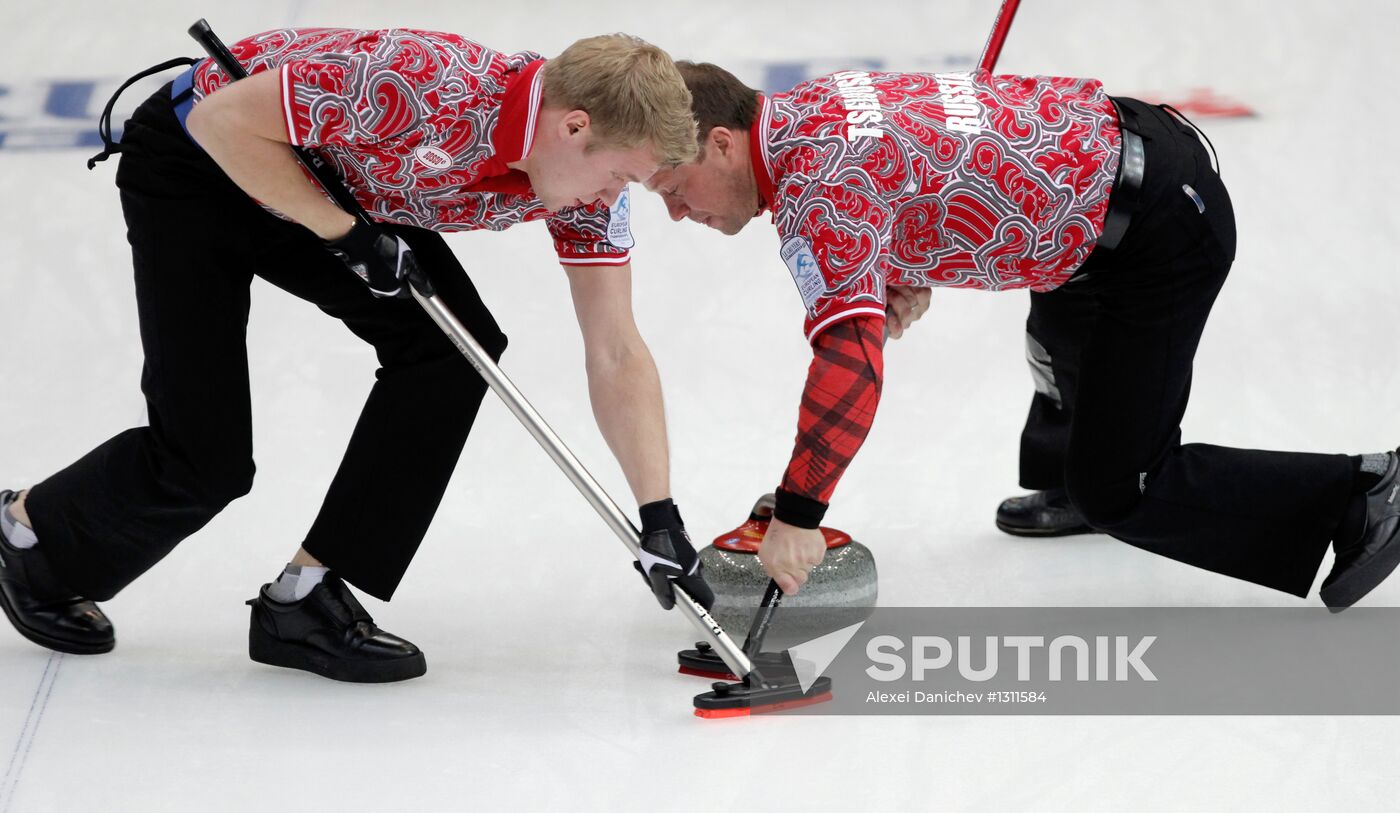 European Curling Championships. Day 5