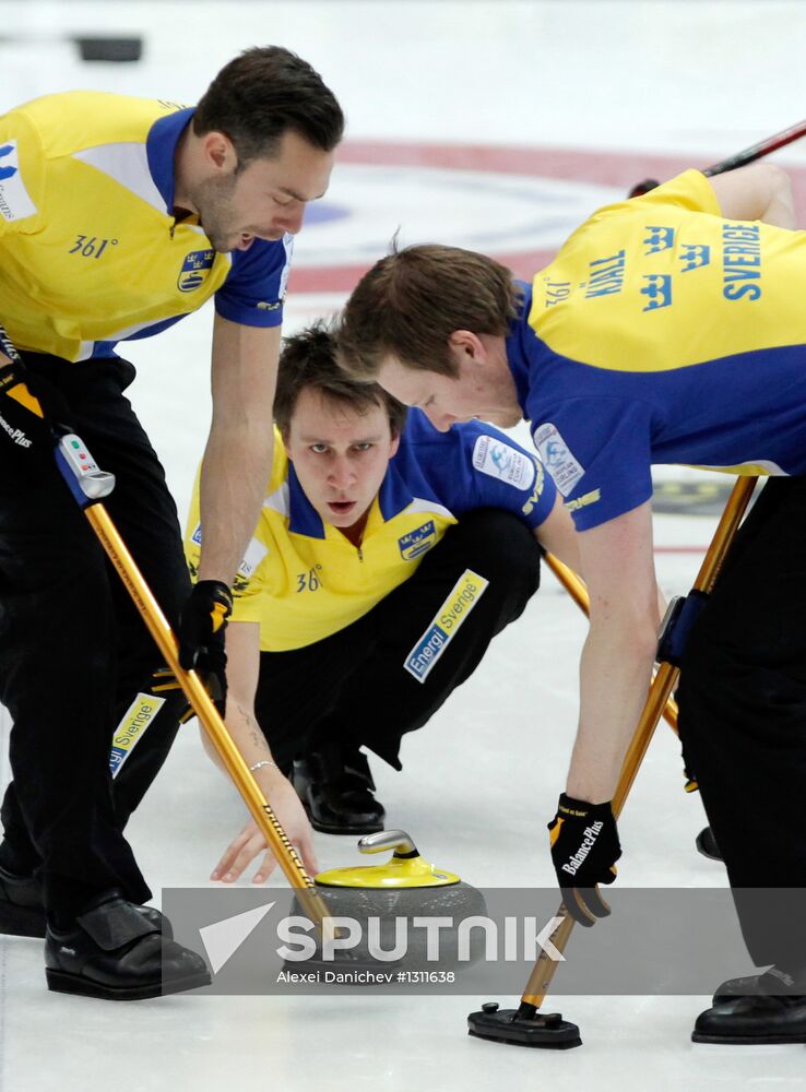 European Curling Championships. Day 5