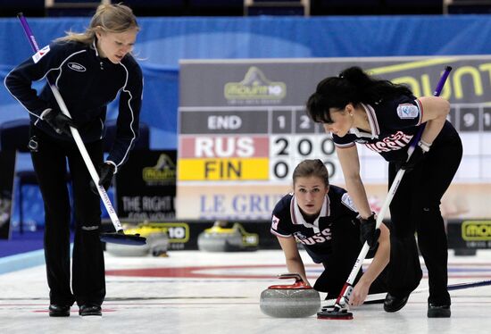 European Curling Championships. Day 5