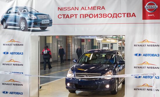 Production of Nissan launched at AvtoVAZ