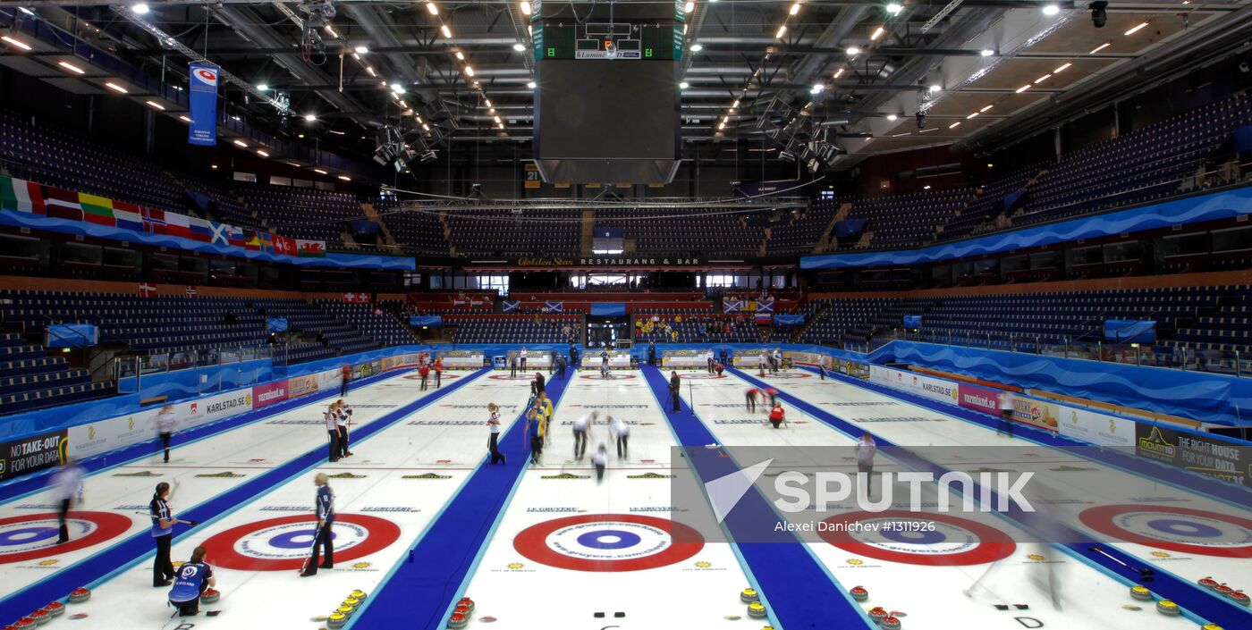 European Curling Championships. Day 5