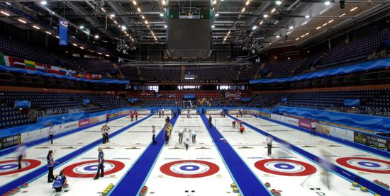 European Curling Championships. Day 5
