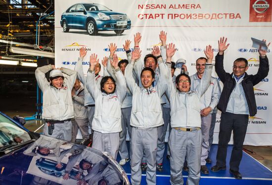 Production of Nissan launched at AvtoVAZ