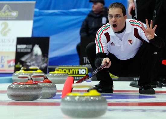 European Curling Championships. Day 5