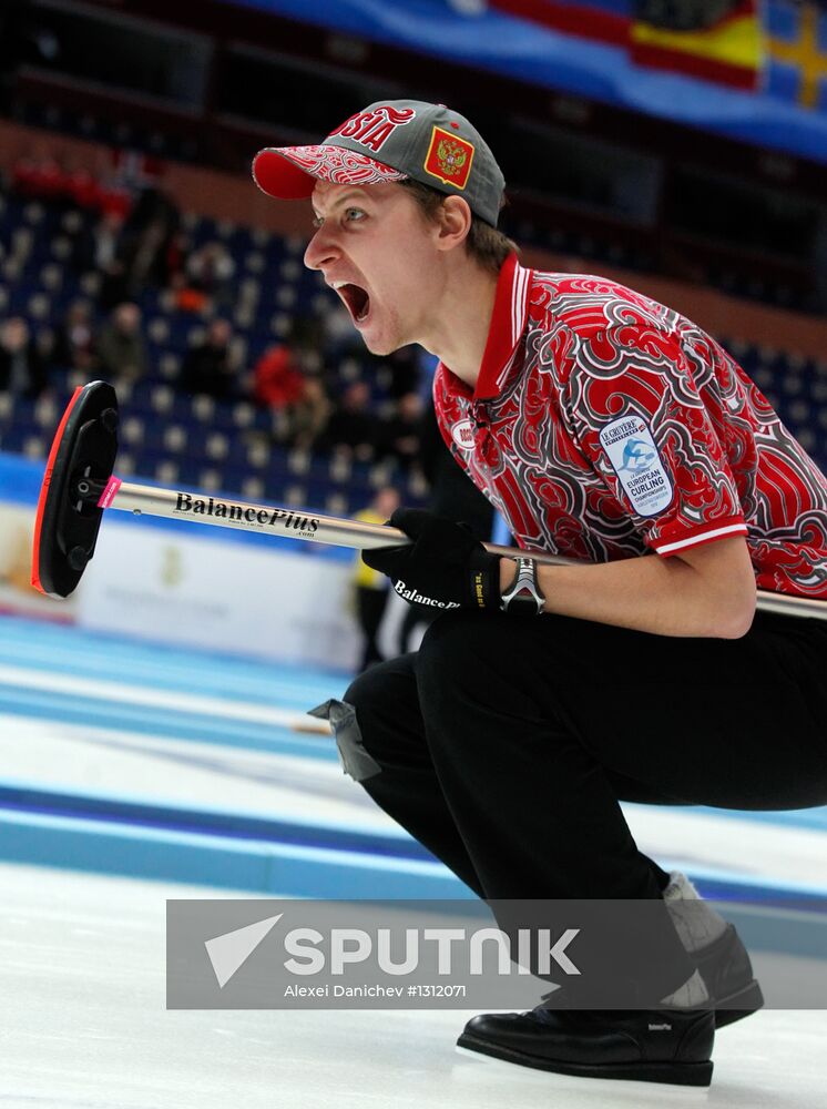 European Curling Championships. Day 5